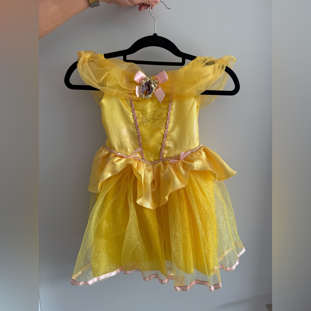 Disney Princess Belle Costume - size XS kids - 3T-4T - worn once
